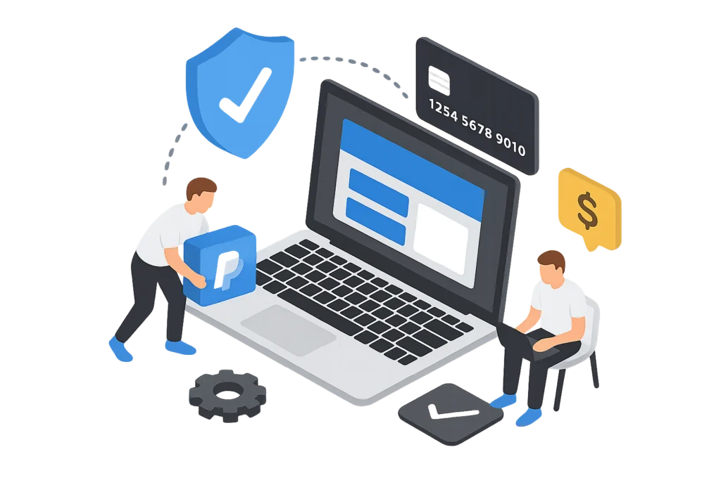 Payment Gateway setup ecommerce visionext